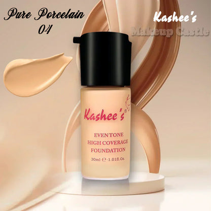 kashee's Liquid Foundation Eventone High Coverage 48  Hours Water Proof